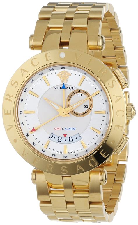 stainless steel versace watch|Versace watch for men.